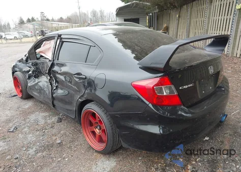 2012 Honda Civic Lx из США, поврежденный, VIN 19XFB2F51CE382957